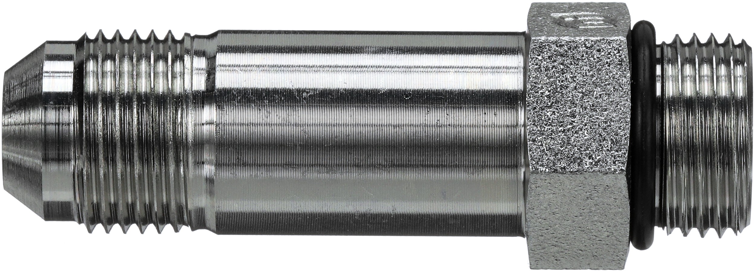 Male JIC 37 Flare to Male O-Ring Boss Long (SAE to SAE)