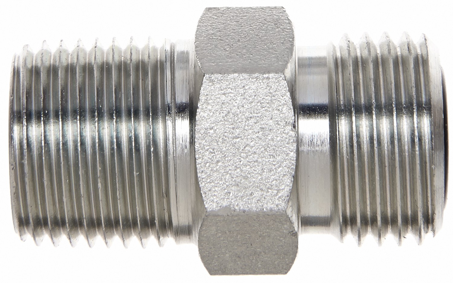 Male Flat-Face O-Ring to Male Pipe NPTF (SAE to SAE)