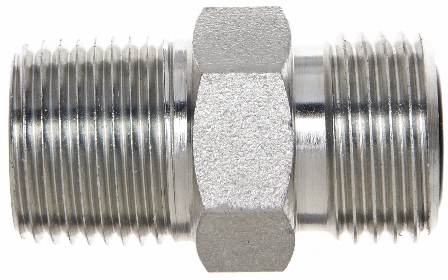 Male Flat-Face O-Ring to Male Pipe NPTF (SAE to SAE)