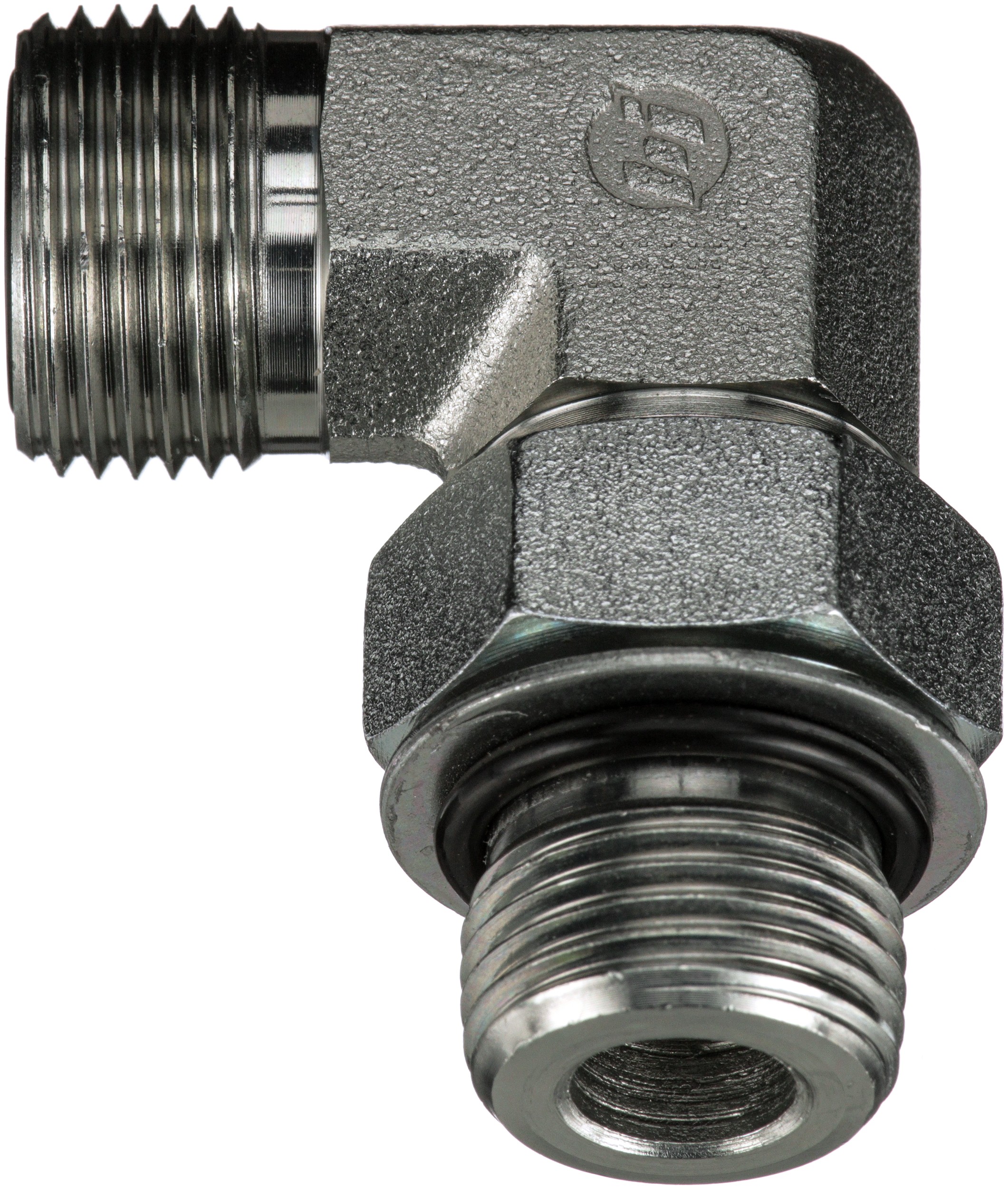 Male Flat-Face O-Ring to Male O-Ring Boss - 90 (SAE to SAE)