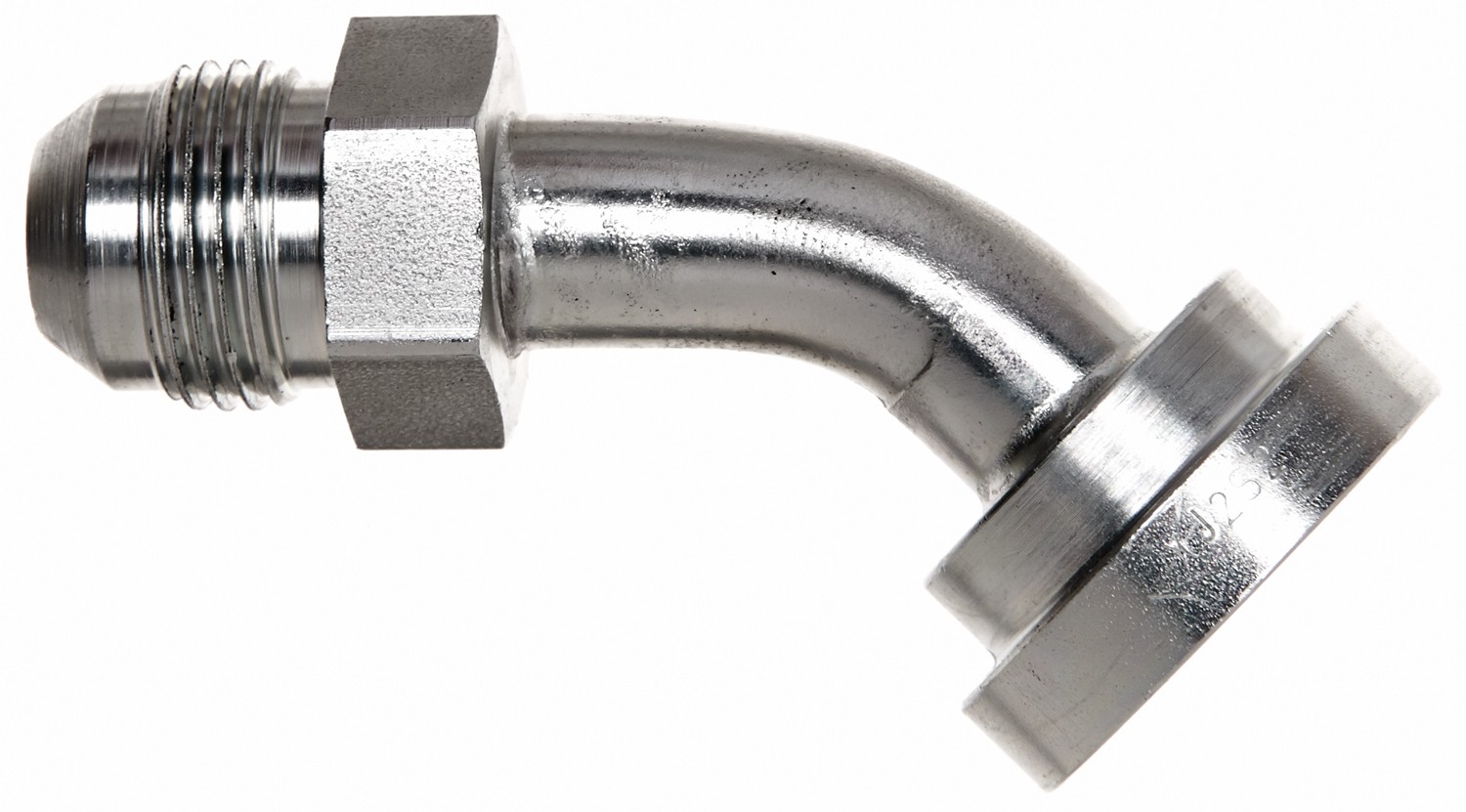 Code 61 O-Ring Flange to Male JIC 37 Flare - 45 (SAE to SAE - High Pressure)