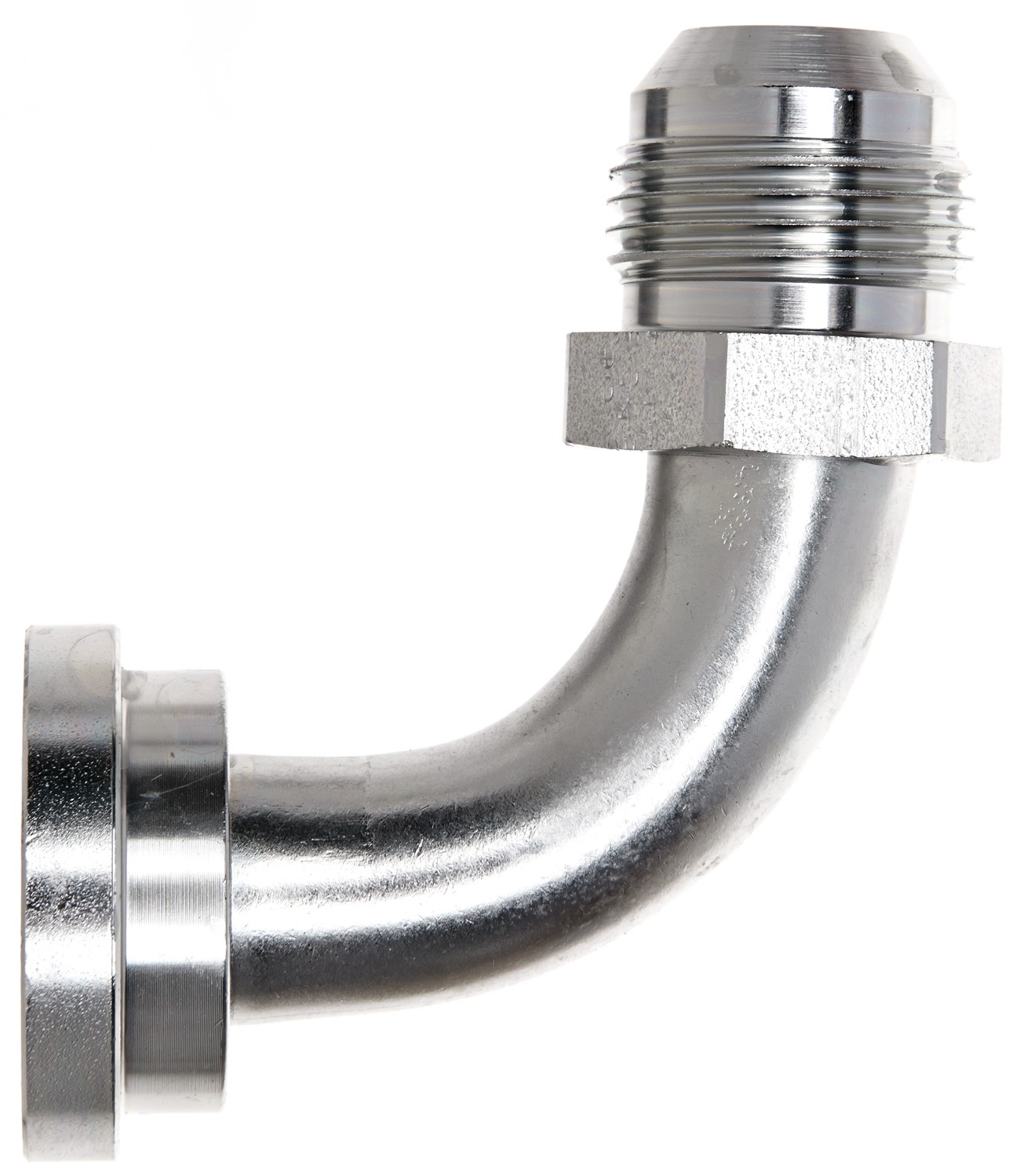 Code 61 O-Ring Flange to Male JIC 37 Flare - 90 (SAE to SAE - High Pressure)