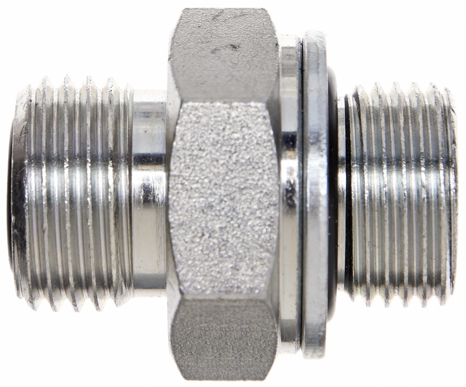 Male British Standard Pipe Parallel with O-Ring to Male Flat-Face O-Ring