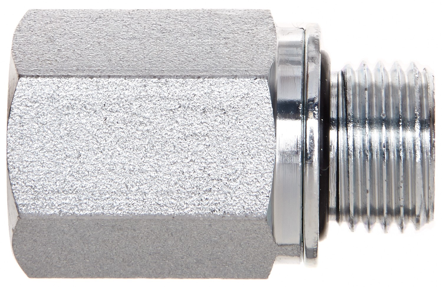 Male Metric with O-Ring to Female Pipe NPTF (Metric Conversion)
