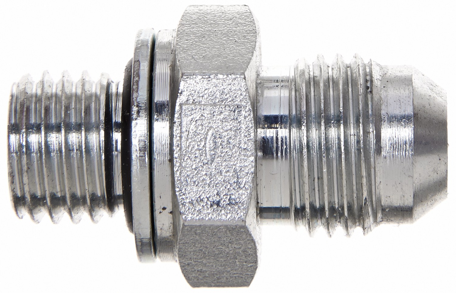 Male Metric with O-Ring to Male JIC 37 Flare (Metric Conversion)