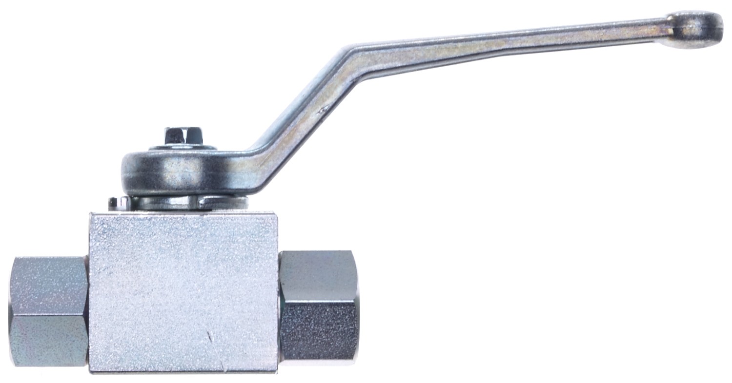 Two Way Block Style - Female O-Ring Boss (Ball Valves)