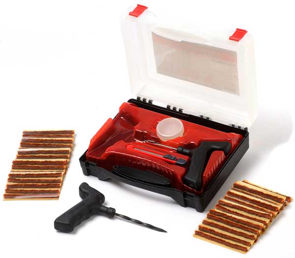 Passenger Car "String-Type" Tire Repair Inserts Tote Kit