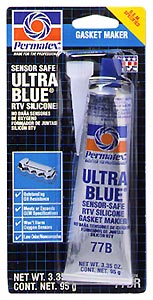 Permatex Ultra Blue RTV Silicone Gasket Maker (3 oz.)