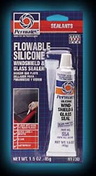 PERMATEX� Flowable Silicone Windshield and Glass Sealer