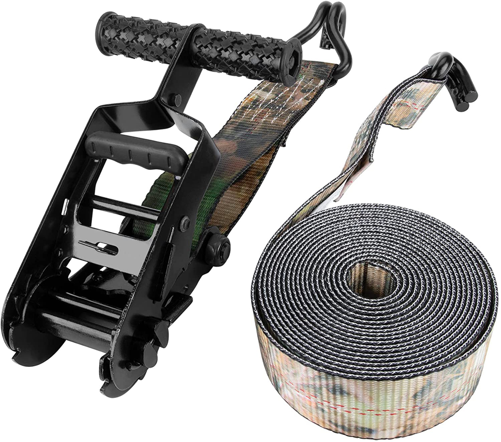 Performance Tool 2" X 16' Camo Tie Down Strap