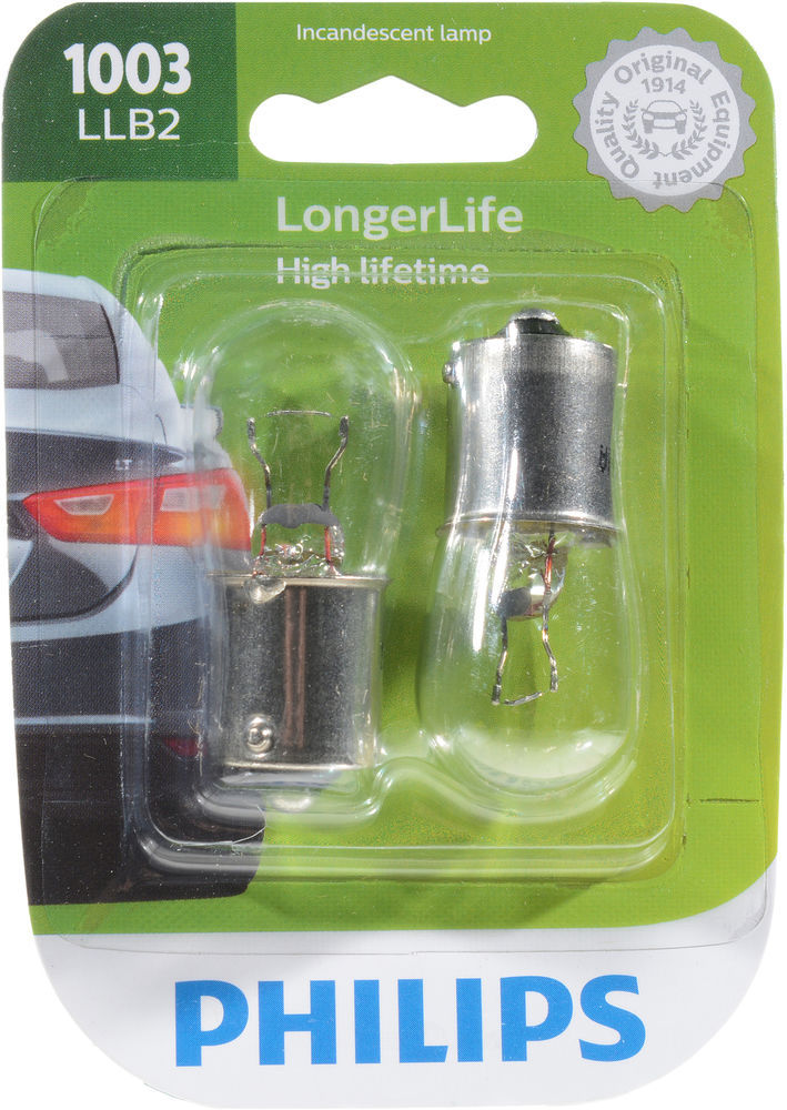 Philips 1003 LongerLife Miniature Bulbs (Pair)