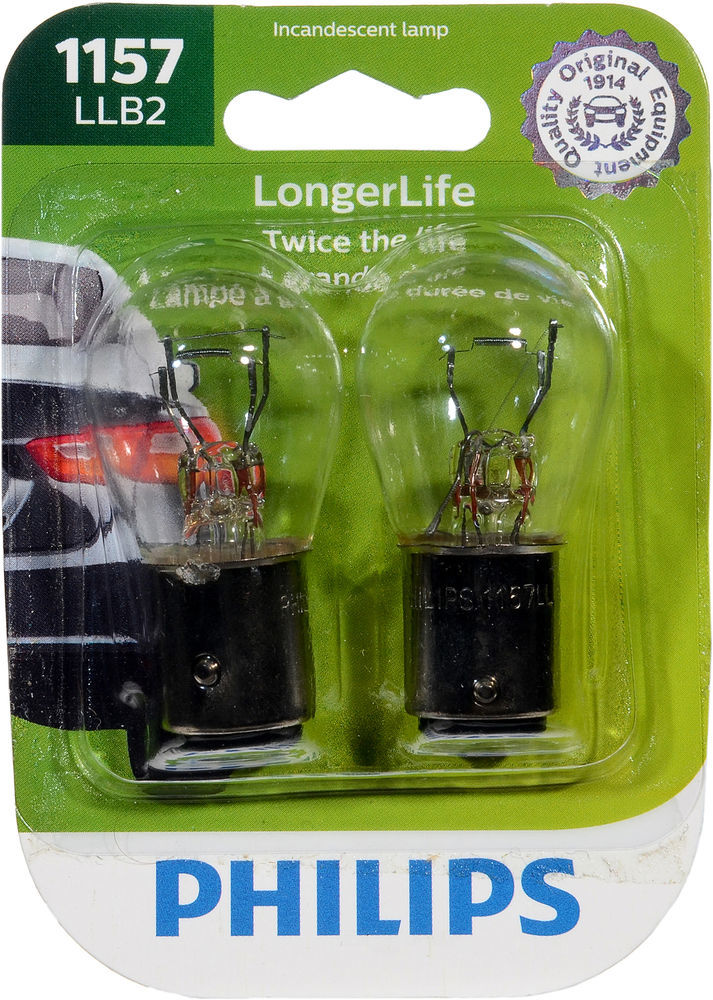 Philips 1157 LongerLife Miniature Bulbs (Pair)