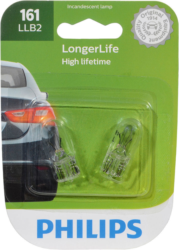 Philips 161 LongerLife Miniature Bulbs (Pair)