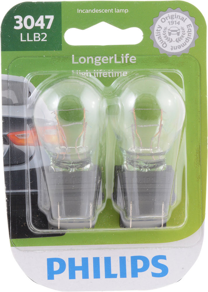 Philips 3047 LongerLife Miniature Bulbs (Pair)