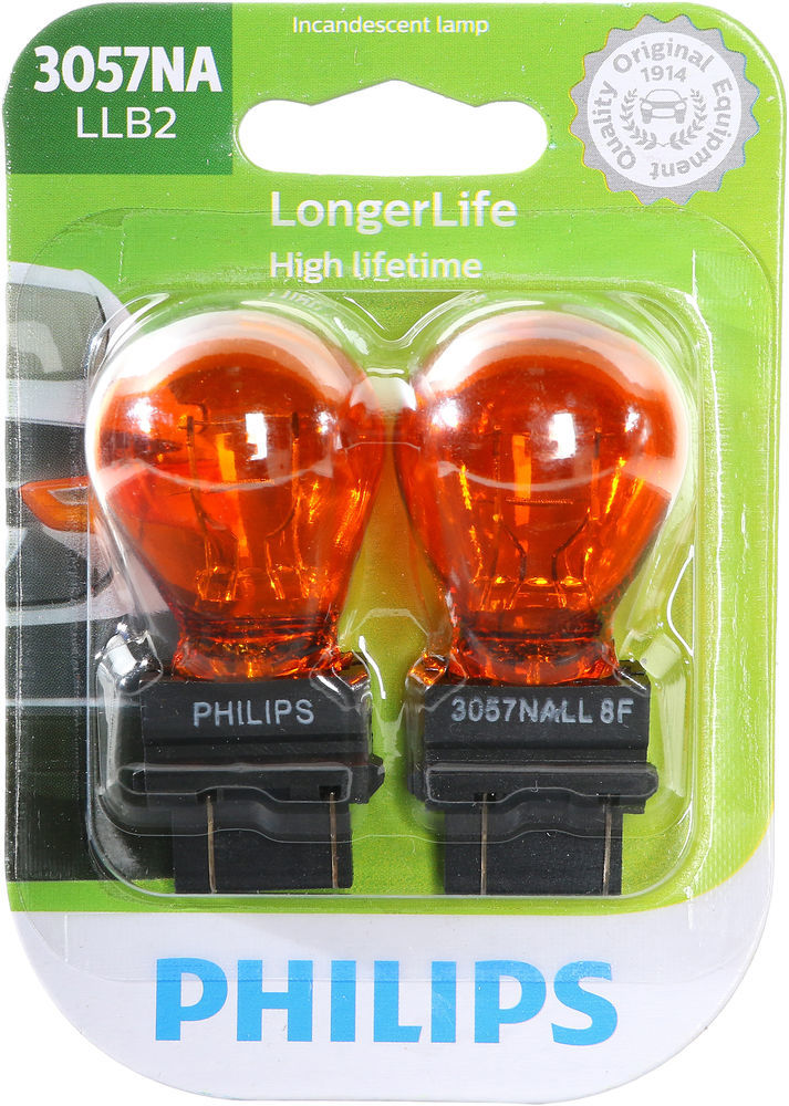 Philips 3057NA LongerLife Miniature Bulbs (Pair)