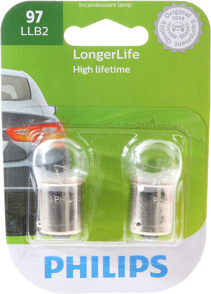Philips 97 LongerLife Miniature Bulbs (Pair)