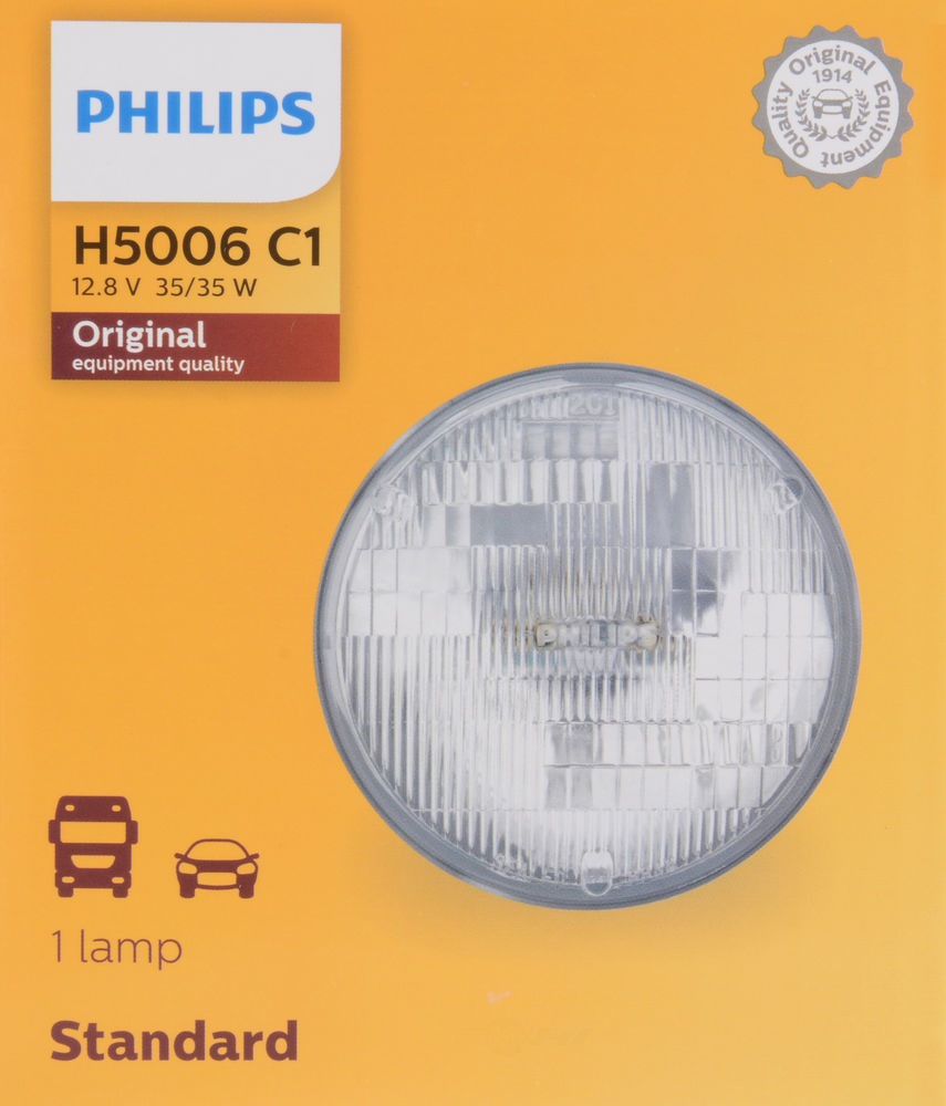 Philips H5006 Standard Halogen Sealed Beam Headlamp