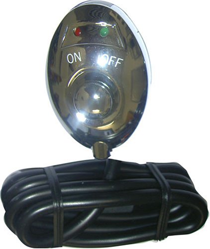 Pilot Black LED Push Button Switch - Color: