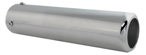 Pilot Universal Bolt-On Steel Rounded Exhaust Tip (9" x 2.3")