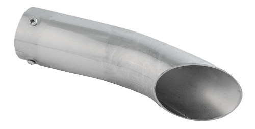 Pilot Universal Steel Bolt-On Turn Down Exhaust Tip (9" x 2 1/4")