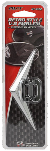 Pilot Universal V8 Emblem