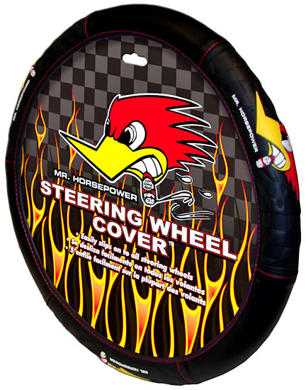 Mr. Horsepower Steering Wheel Cover