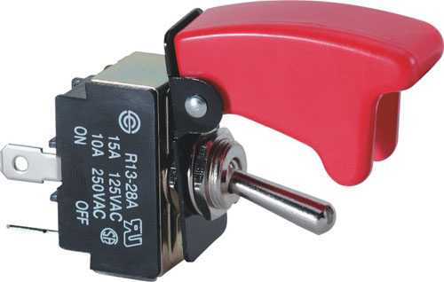 Pilot Safety Cover Toggle Switch