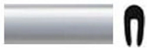 Trimbrite Proteckto-Trim 50 Ft. Door Edge Guards - Color:Chrome