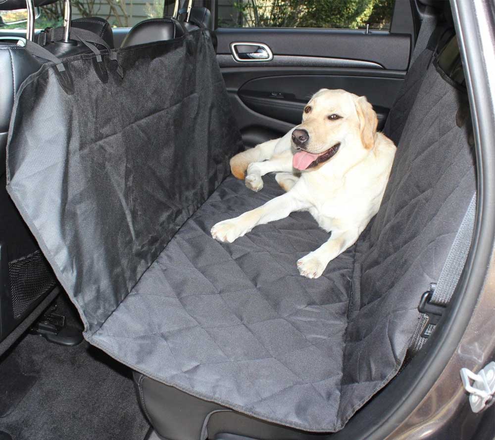 Hammock Style Rear Quilted Pet Seat Cover
