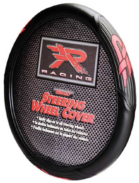 Red R Racing Steering Wheel Covers