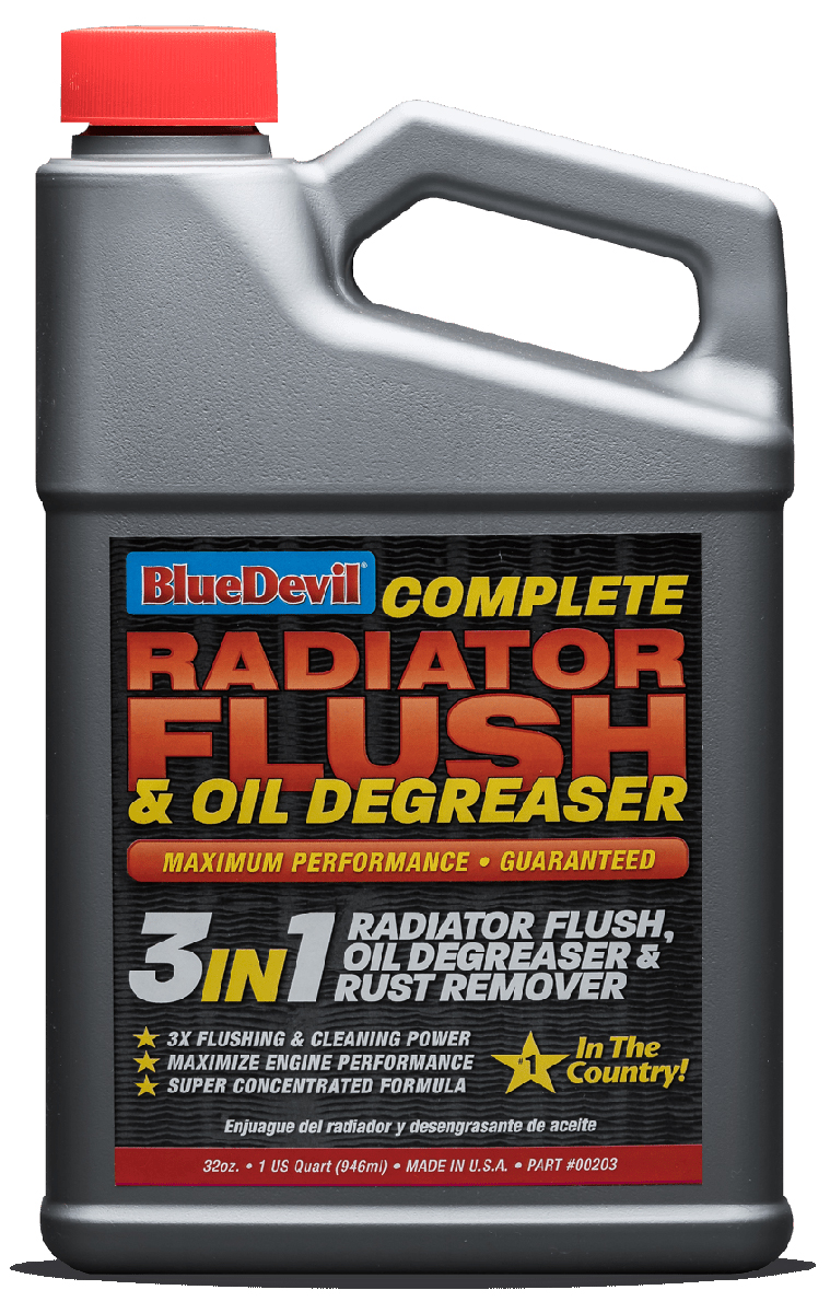 Blue Devil Radiator Flush & Oil Degreaser (32 oz)