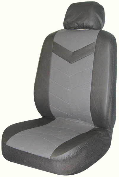 Black Rainer Universal Bucket Seat Cover (Pair)