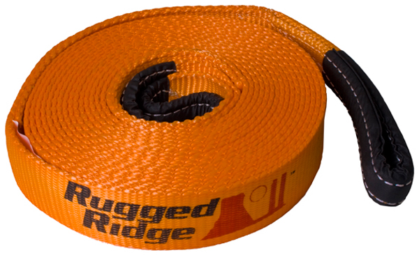 Rugged Ridge Universal Recovery Straps - Size:4in x 30ft