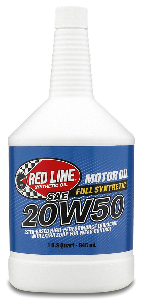 Red Line 20W50 Synthetic Motor Oil (1 Qt.)