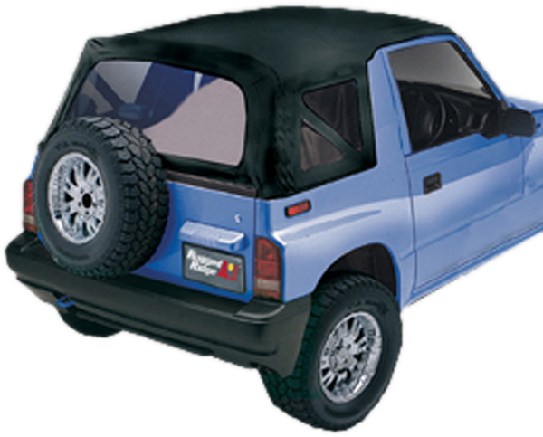 Rugged Ridge Suzuki Sidekick/Geo Tracker XHD Soft Top Replacement (1989-1998) - Year:1989-1994 Denim Black