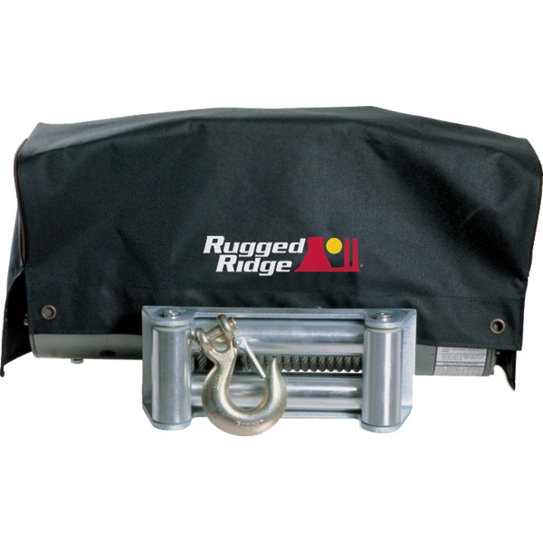 Rugged Ridge Black Winch Cover