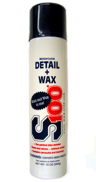S100 Motorcycle Detail + Wax