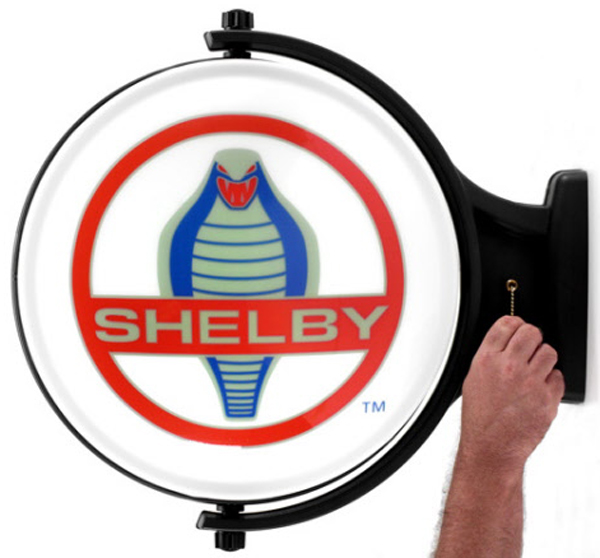 Shelby Cobra Revolving Wall Light