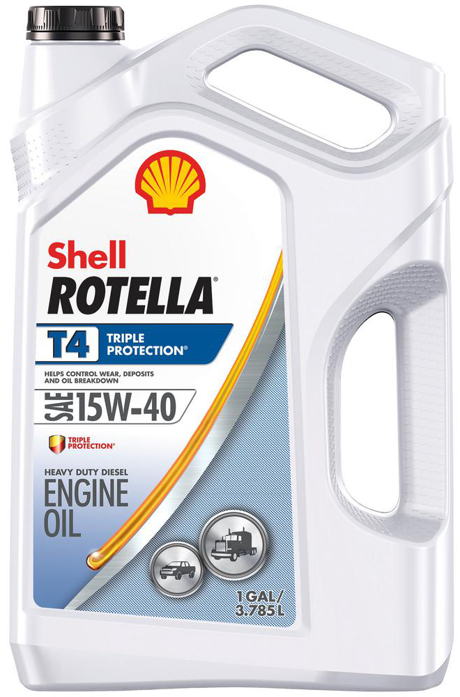 Shell Rotella T4 15W40 Triple Protection Motor Oil (Gallon)