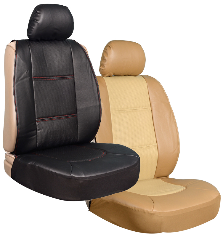 Performance Perforated Sideless Seat Covers - Color:Black