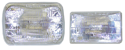 Sylvania SilverStar Halogen Sealed Beam Lights - Lamp:6024ST SILVER STAR HALOGEN