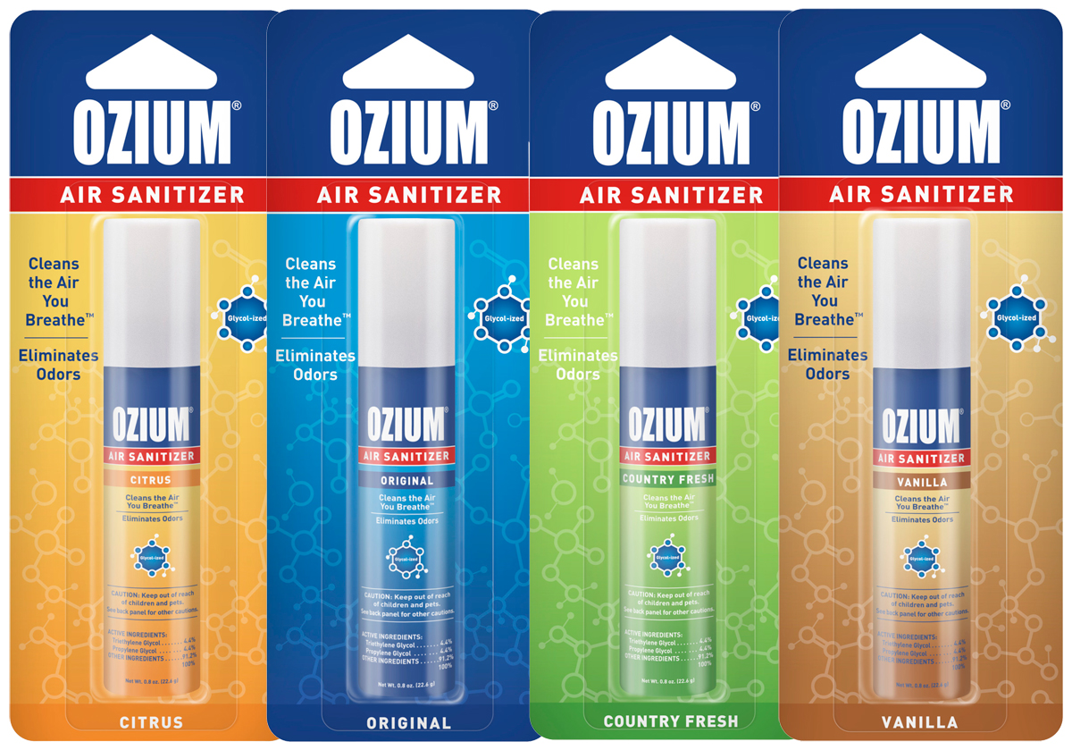 Ozium Air Sanitizer Spray (0.8 oz.) - Scent:Original