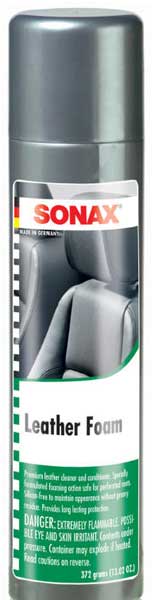 Sonax Leather Foam Cleaner & Conditioner (13.02 oz)