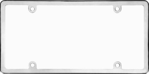 Elite Stainless Steel License Plate Frame