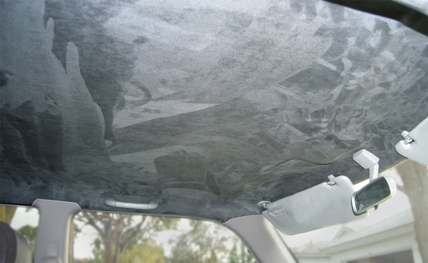 Headz-Up OptionZ Suede Stylized Truck, Van, & SUV Headliner Kit - Color:Black