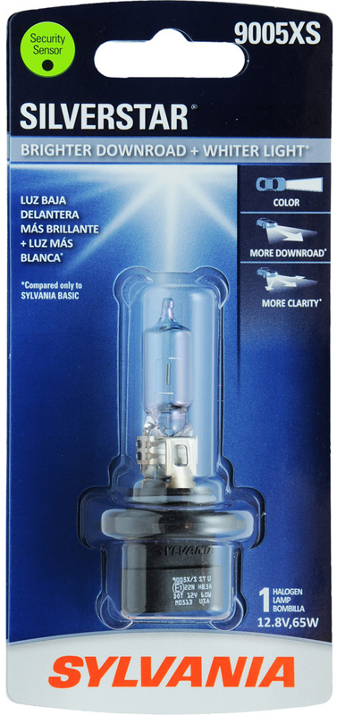 9005XS Style SilverStar Halogen Headlight Bulb