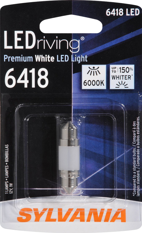 Sylvania 6418 LED Premium Miniature Bulb