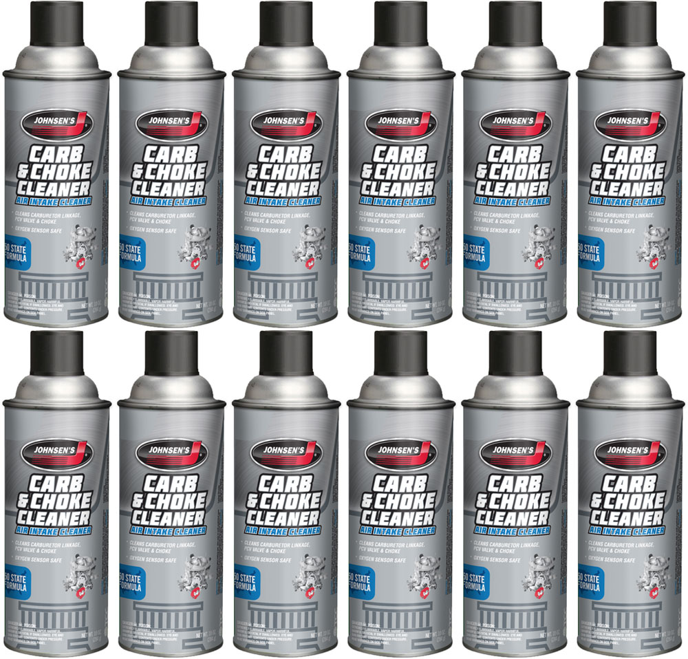Johnsen's Carburetor Cleaner - 12 Pack (10 oz)