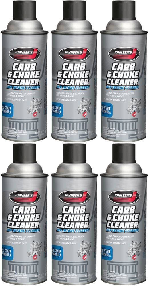 Johnsen's Carburetor Cleaner - 6 Pack (10 oz)