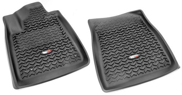 Toyota Tundra Front All Terrain Floor Liners-Pair (2007-2014) - Color:Black